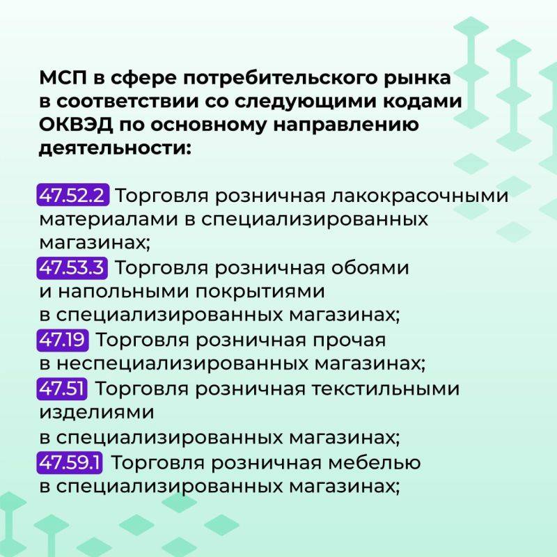 В дополнение о мерах поддержки пострадавшему от обстрелов малому и среднему бизнесу