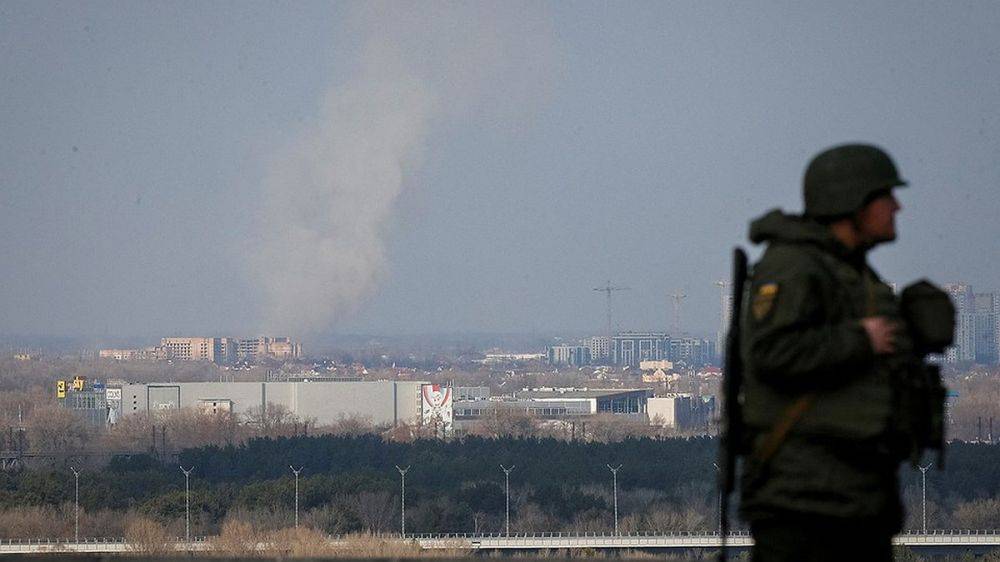 В Брянской области после падения сбитого БПЛА начался пожар на энергообъекте