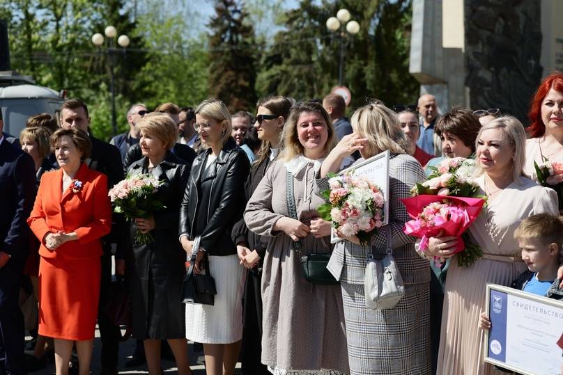 В Белгороде обновили областную Аллею Трудовой Славы2