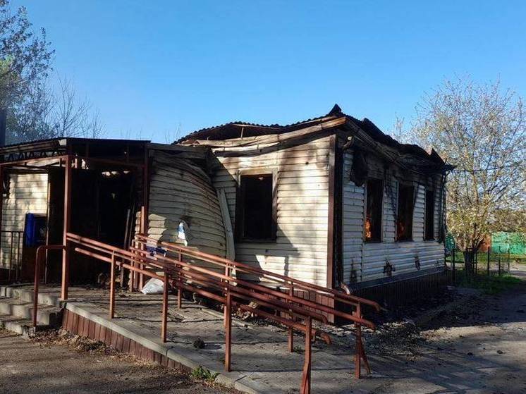 В белгородском селе Глотово беспилотник атаковал здание ФАПа