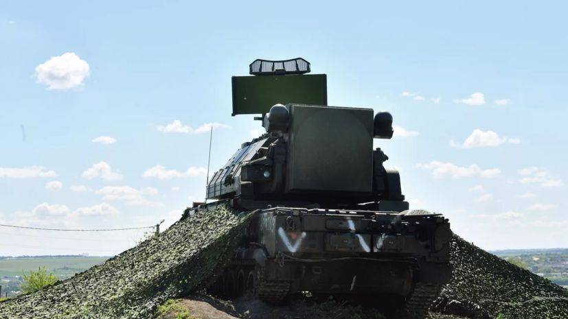 Средства ПВО сбили несколько воздушных целей на подлёте к Белгороду