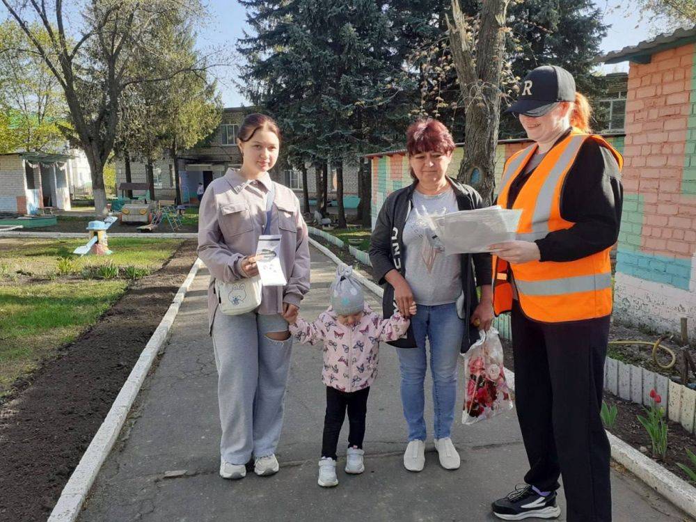 В Белгородской области «Родительский патруль» напомнил несовершеннолетним о влиянии весеннего сезона на безопасность движения