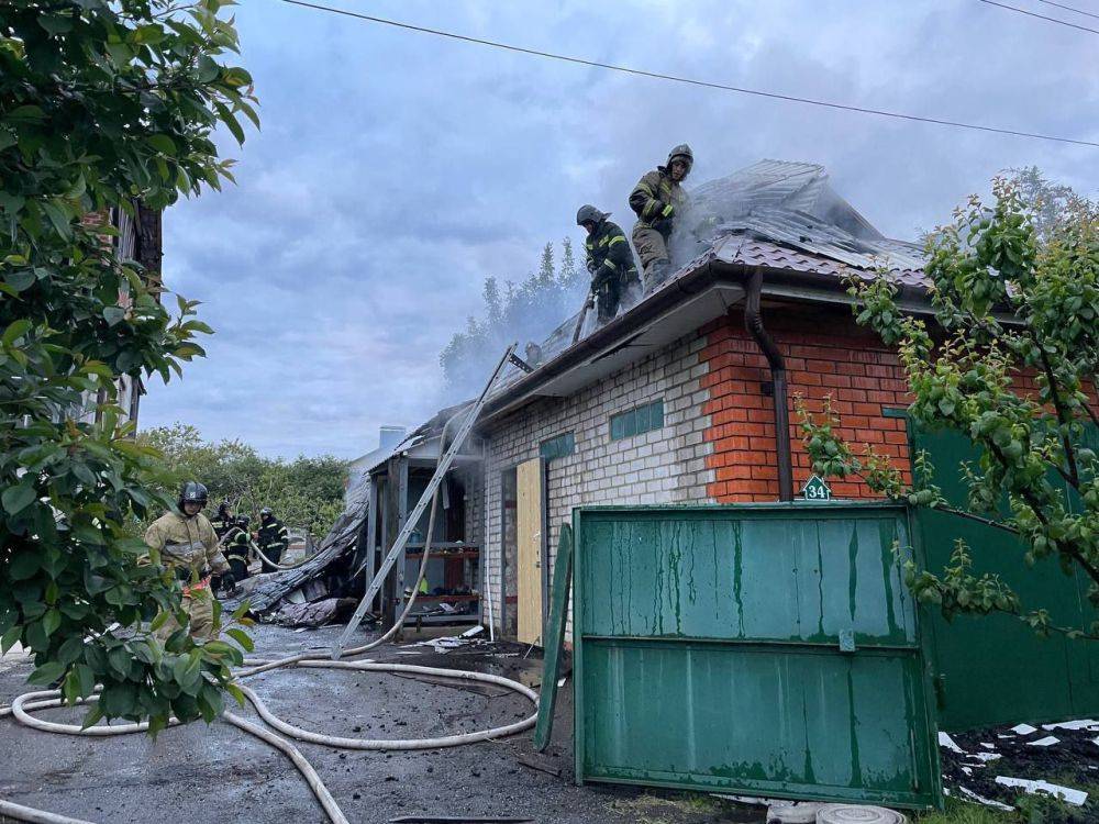 Система ПВО сбила несколько воздушных целей над Белгородом и Белгородским районом