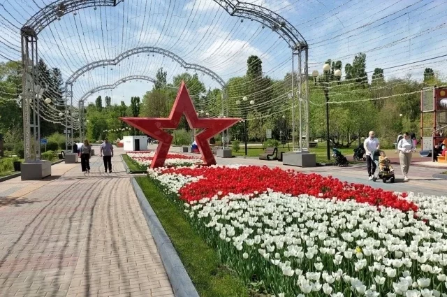 В Белгородском районе к Пасхе украсили арт-объект «Яйцо»1