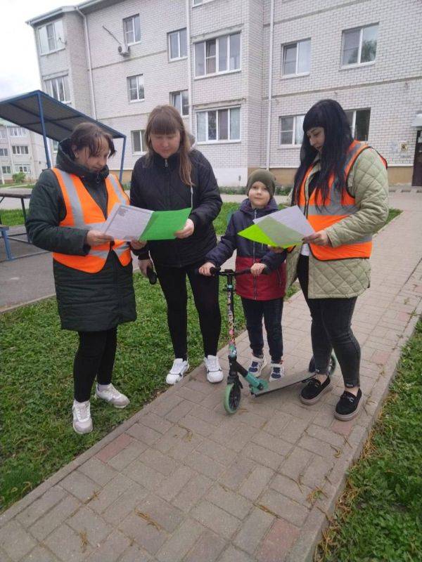 В Белгородской области «Родительский патруль» напомнил несовершеннолетним о влиянии весеннего сезона на безопасность движения