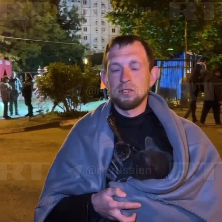 У жителя Белгорода Виктора под завалами частично обрушившегося дома всё ещё находится возлюбленная