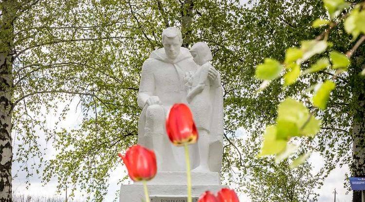 О чём рассказывает братская могила советских воинов в волоконовском селе Верхние Лубянки