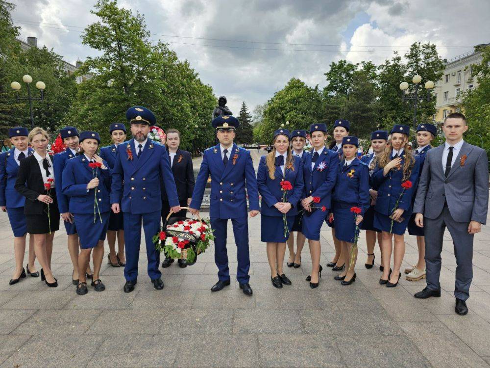 Коллектив прокуратуры Белгорода практически в полном составе поучаствовал в «Волне памяти»