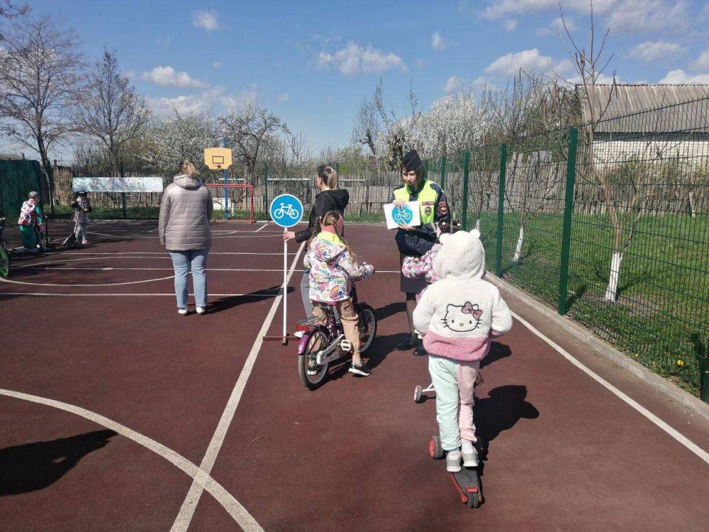 Белгородские автоинспекторы организовали практические занятия по дорожной безопасности для дошкольников