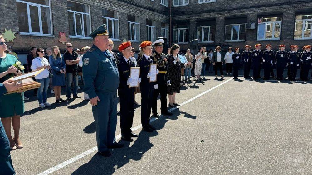 Кадеты присягнули на верность спасательному делу