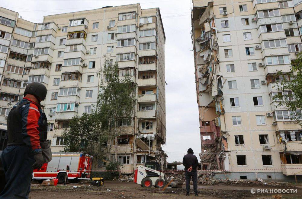 Жительница пострадавшего дома в Белгороде готова вернуться, если станет тише