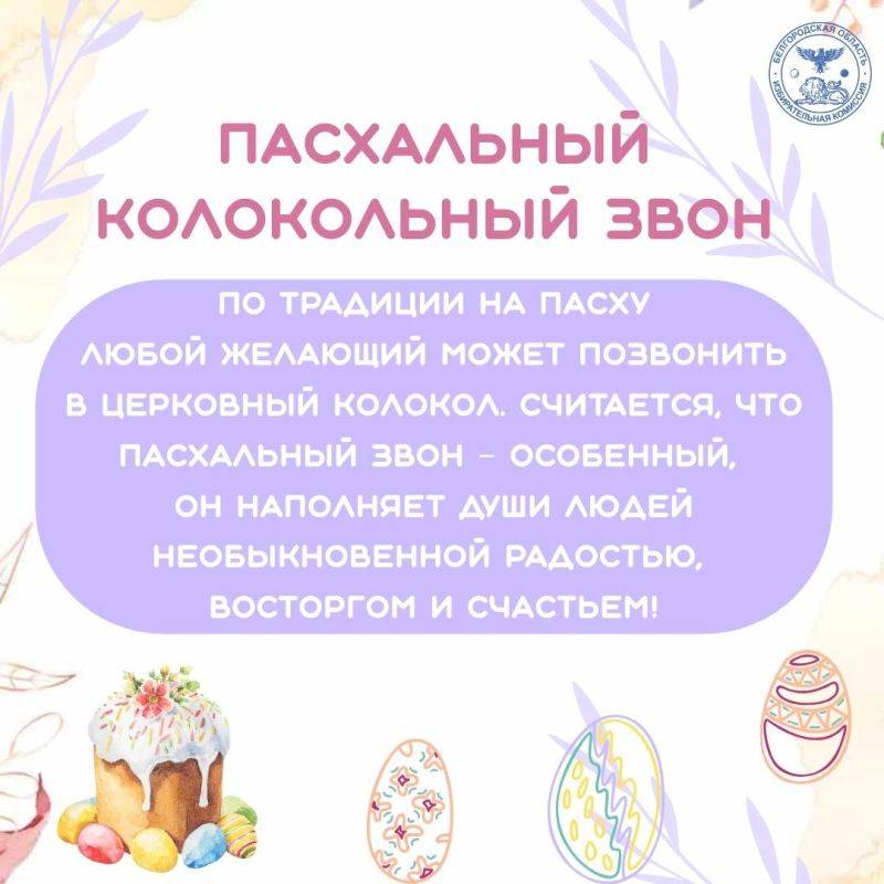 Со светлым праздником Великой Пасхи!