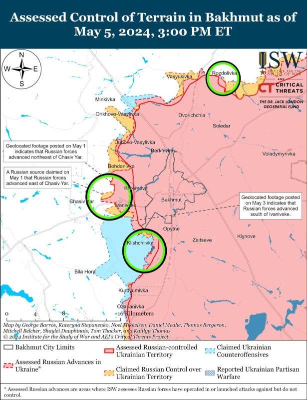 Российские войска успешно наступают на двух направлениях, — ISW