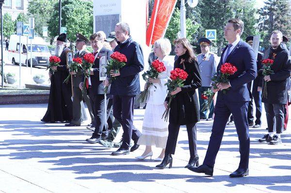 На белгородской земле почтили память участников Великой Отечественной войны