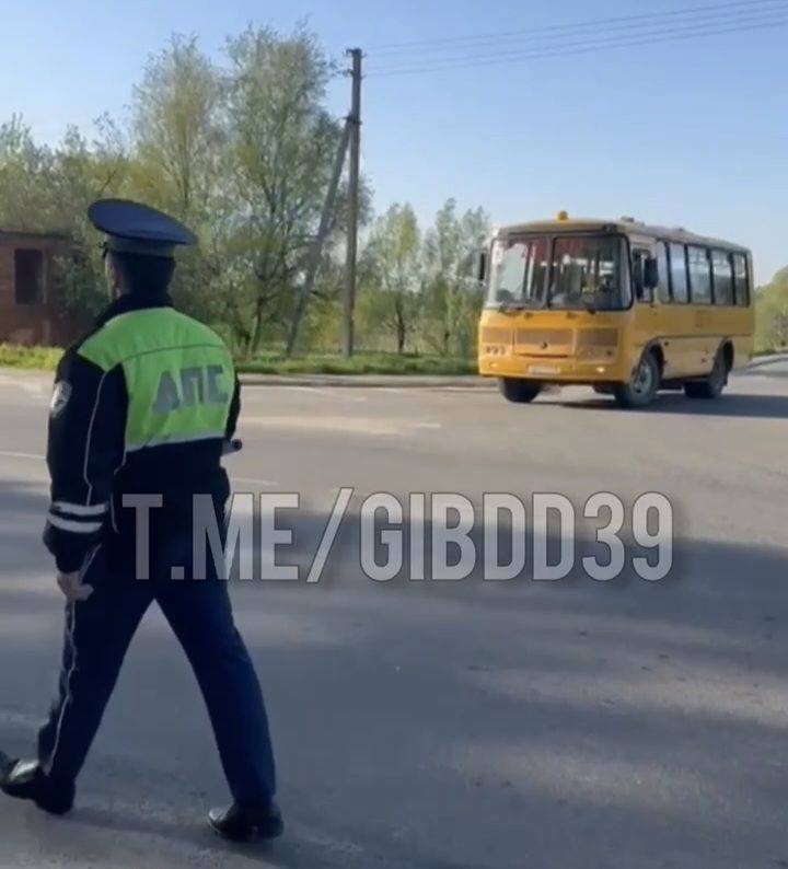 Сотрудниками отделения ГИБДД МО МВД России "Неманский" проведена сплошная проверка автобусов.