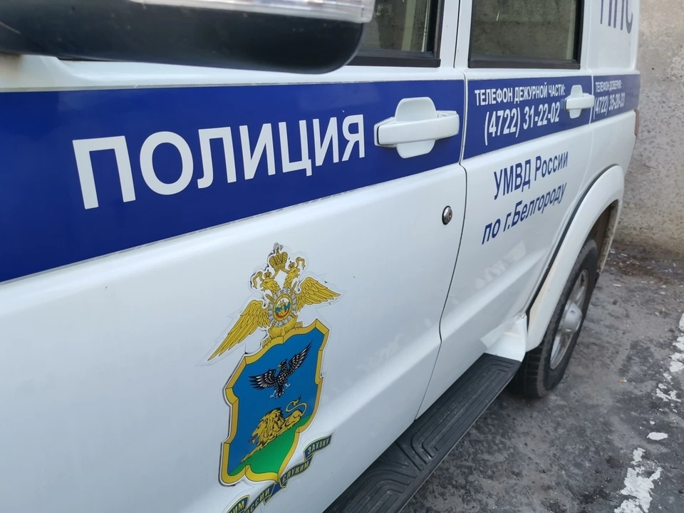 Белгородского полиция задержала пьяного вора на месте преступления0