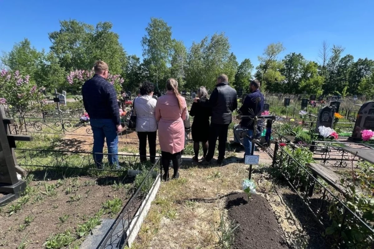 На Белгородчине простились с сотрудниками фирмы, погибшими при атаке дронов0