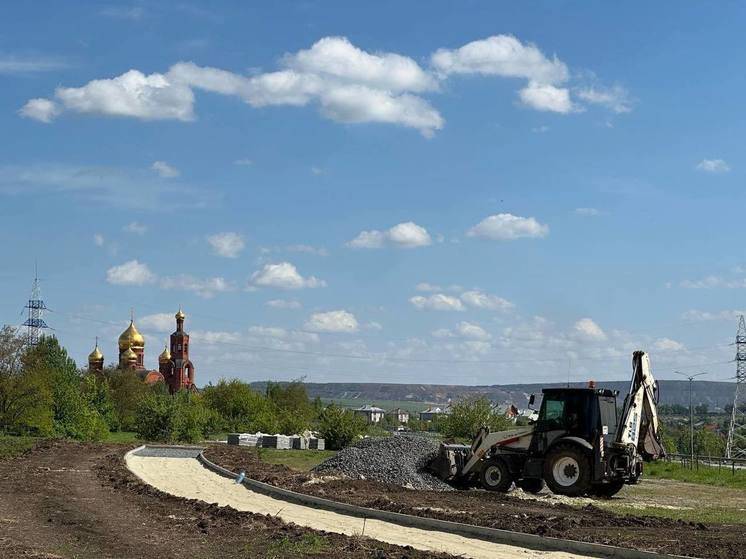 Благоустройство Петровского парка в Губкине завершат к лету