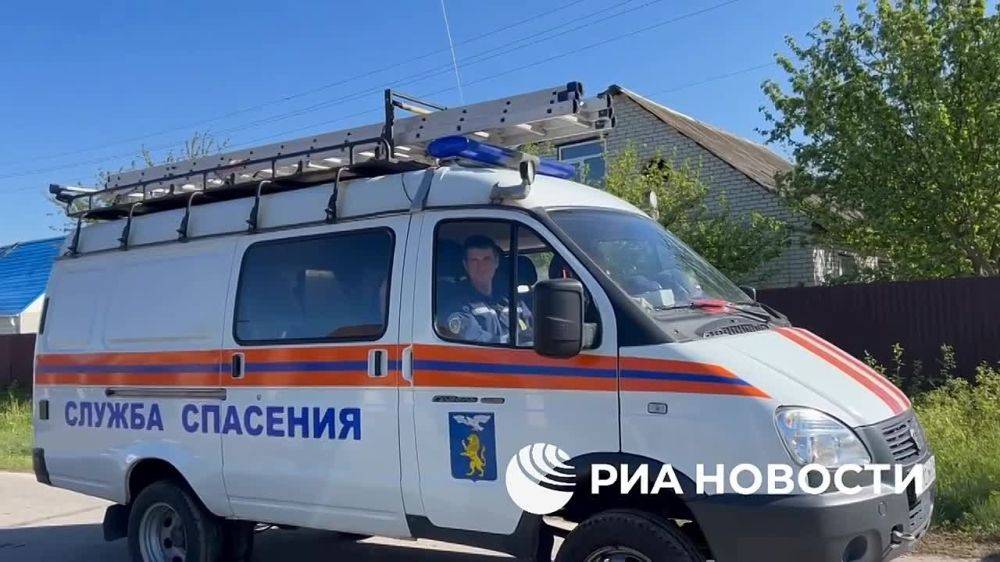 Кадры из Белгорода, где в результате взрыва пострадали пять человек