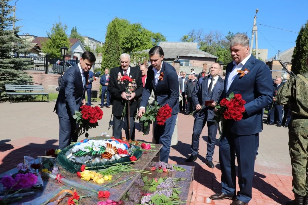 Лебединский ГОК отметил 79-ю годовщину Победы в Великой Отечественной0