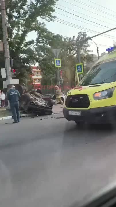 Страшное ДТП в центре Белгорода