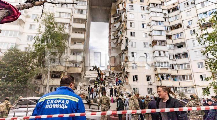 17 человек попали в больницы Белгорода в результате обрушения подъезда многоэтажки