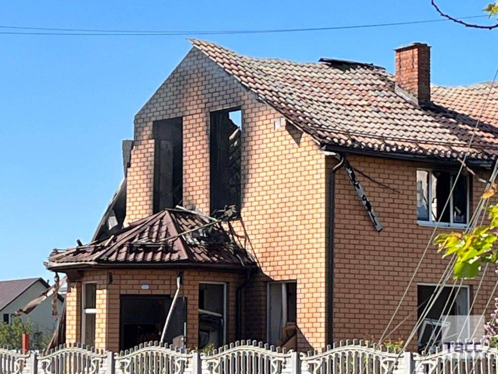 Кадры последствий взрыва в Белгороде