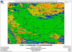 Обзор погодных условий в Европейском регионе в период с 23 по 24 мая 2024 г.