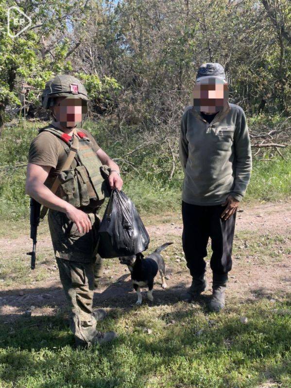 Бойцы группировки войск «Север» доставили в освобожденные населенные пункты Харьковской области гуманитарную помощь от Единой России