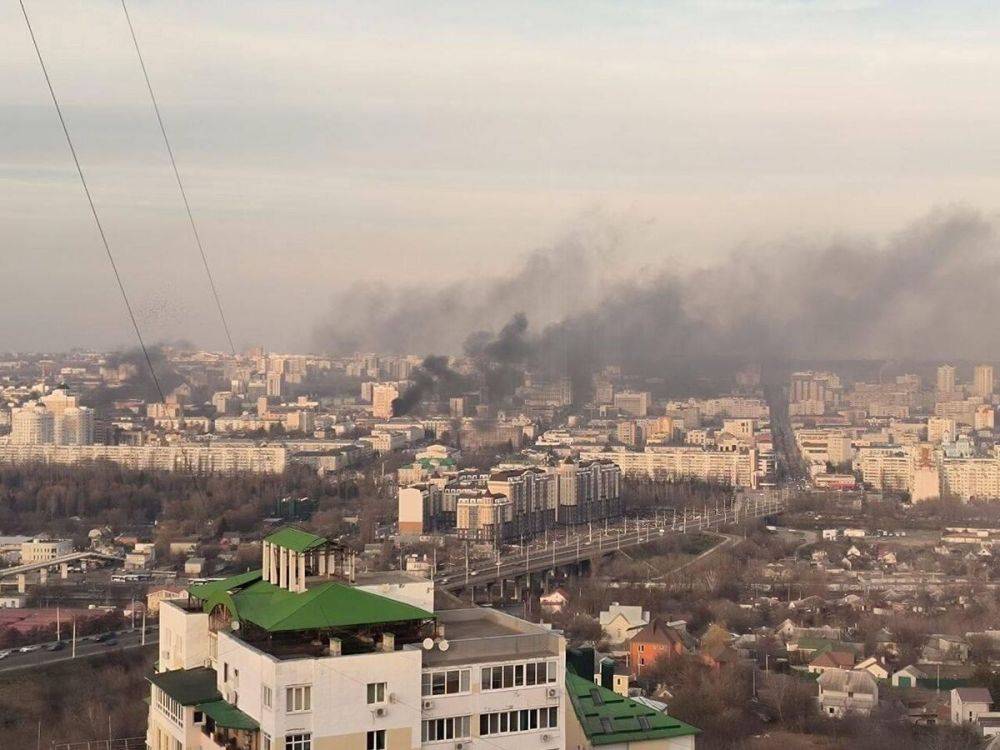 В центре Белгорода открылась инсталляция, посвященная последствиям обстрелов ВСУ