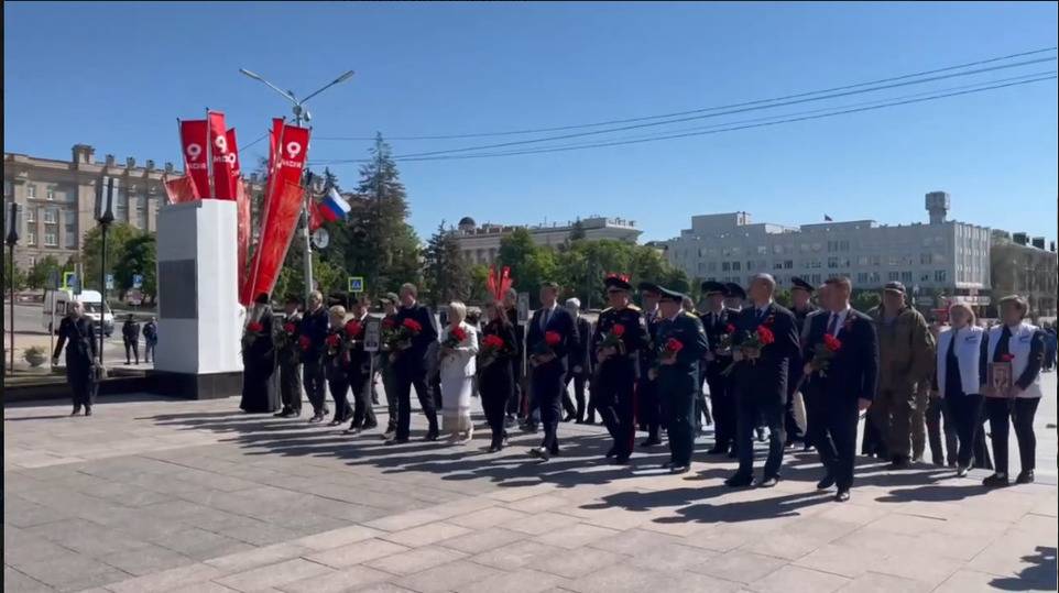 На Соборной площади Белгорода прошла акция «Волна памяти»1