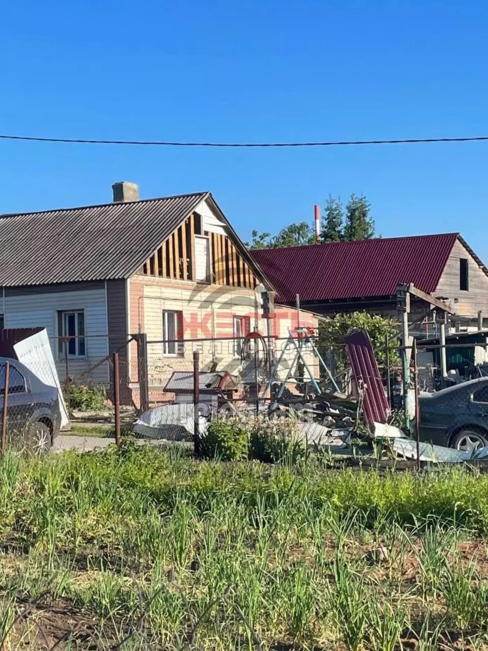 Повреждение ИЖС в Октябрьском