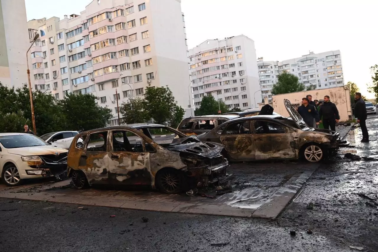 Повреждения после ночного обстрела ВСУ