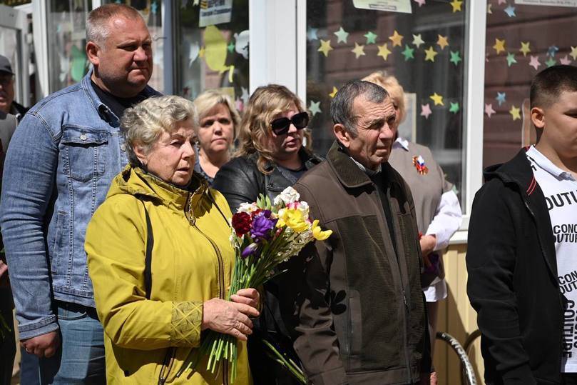 В Белгороде открыли мемориальную доску в память о ветеране ОМОН «Острог»2