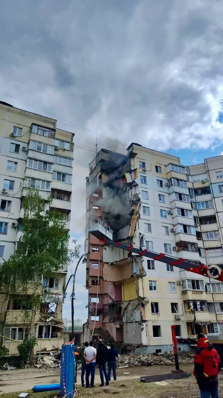 Пожар в доме на улице Щорса в Белгороде