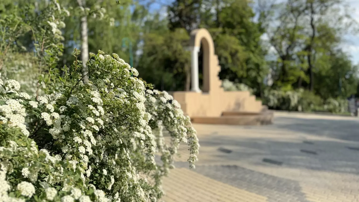 Благоустройство Центрального парка в Белгороде 