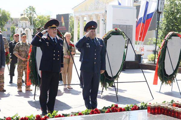 В Белгороде в День памяти и скорби почтили память погибших в годы Великой Отечественной войны