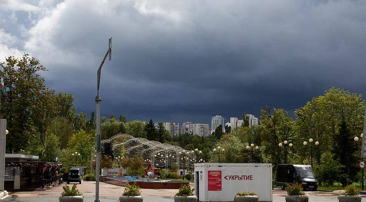 В Белгородской области ожидаются ливни, град и сильный ветер