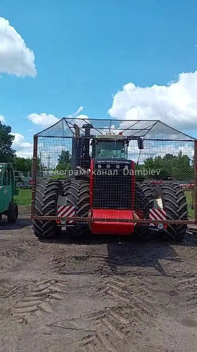 Сельхозтехника с  "мангалом" в Белгородской области