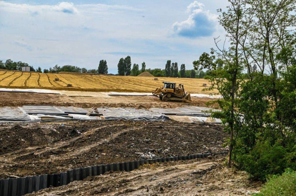 В Белгороде перешли к очередному этапу рекультивации старой городской свалки на юго-западе города