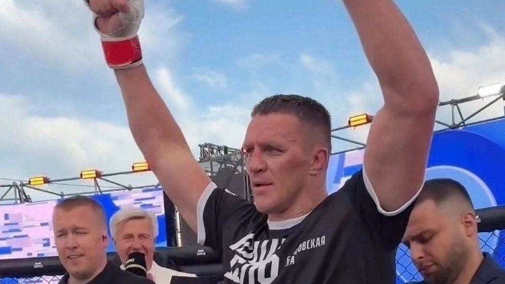 Белгородец Виктор Немков победил бывшего бойца UFC Шамиля Гамзатова на турнире «Наше Дело 84»