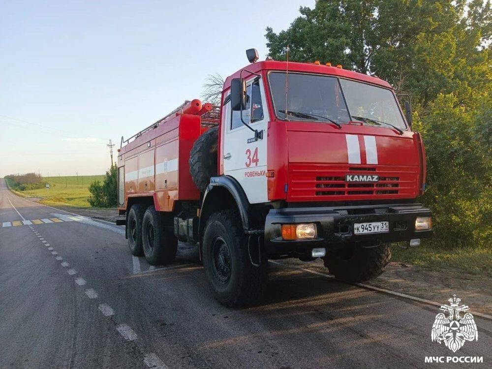 За прошедшую неделю на территории Белгородской области зарегистрирован 31 пожар