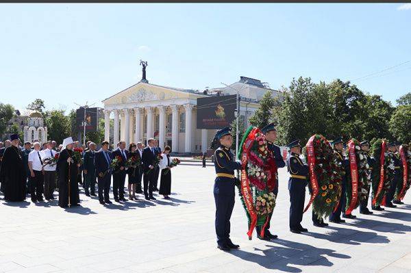 В Белгороде в День памяти и скорби почтили память погибших в годы Великой Отечественной войны