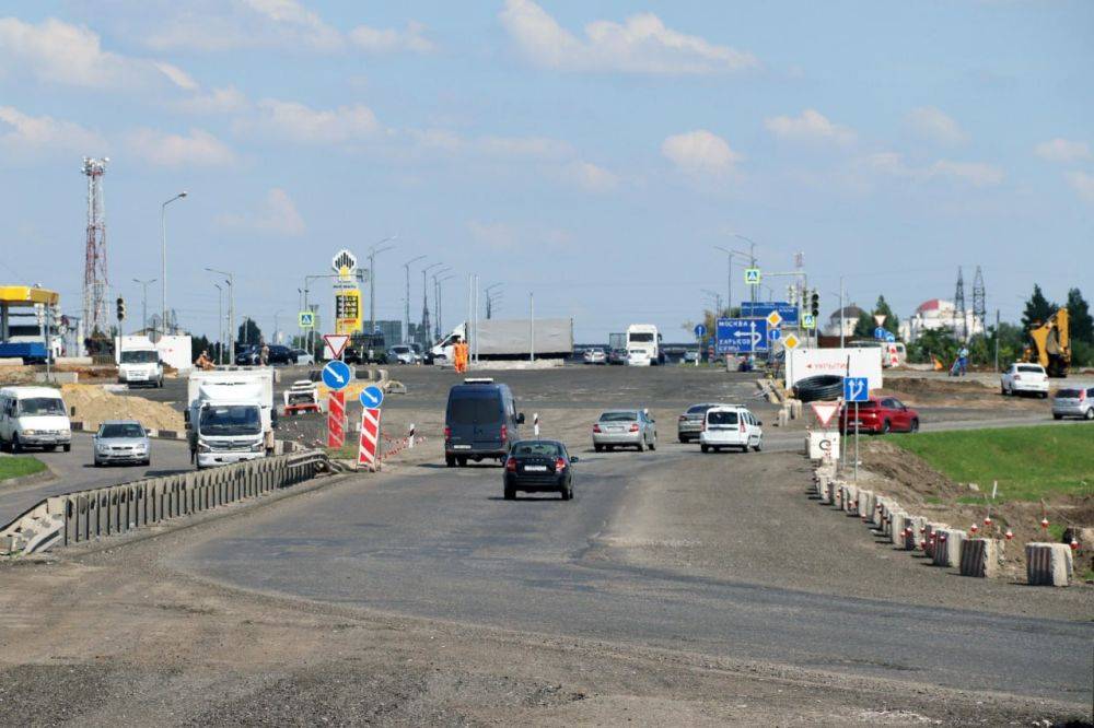 На северном въезде в Белгород на три месяца вводится реверсивное движение