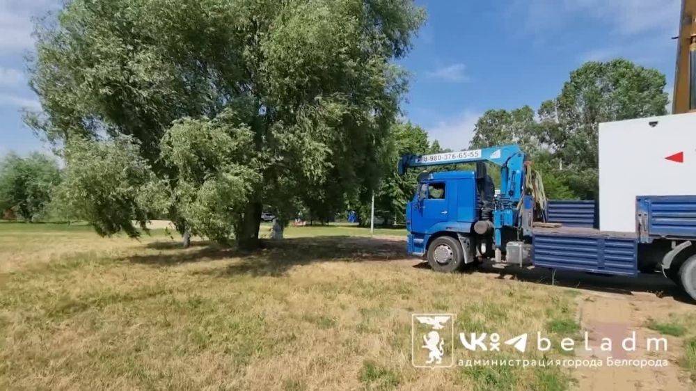 Безопасность на первом месте: только за прошедшие сутки в Белгороде установили ещё 5 укрытий