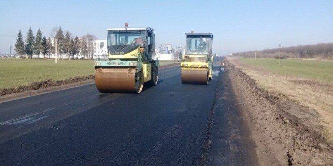 В Ракитянском районе Белгородской области завершается ремонт автодороги Борисовка – Пролетарский