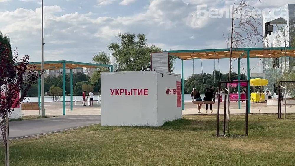 В Белгороде в общественных местах устанавливают дополнительные защитные модули