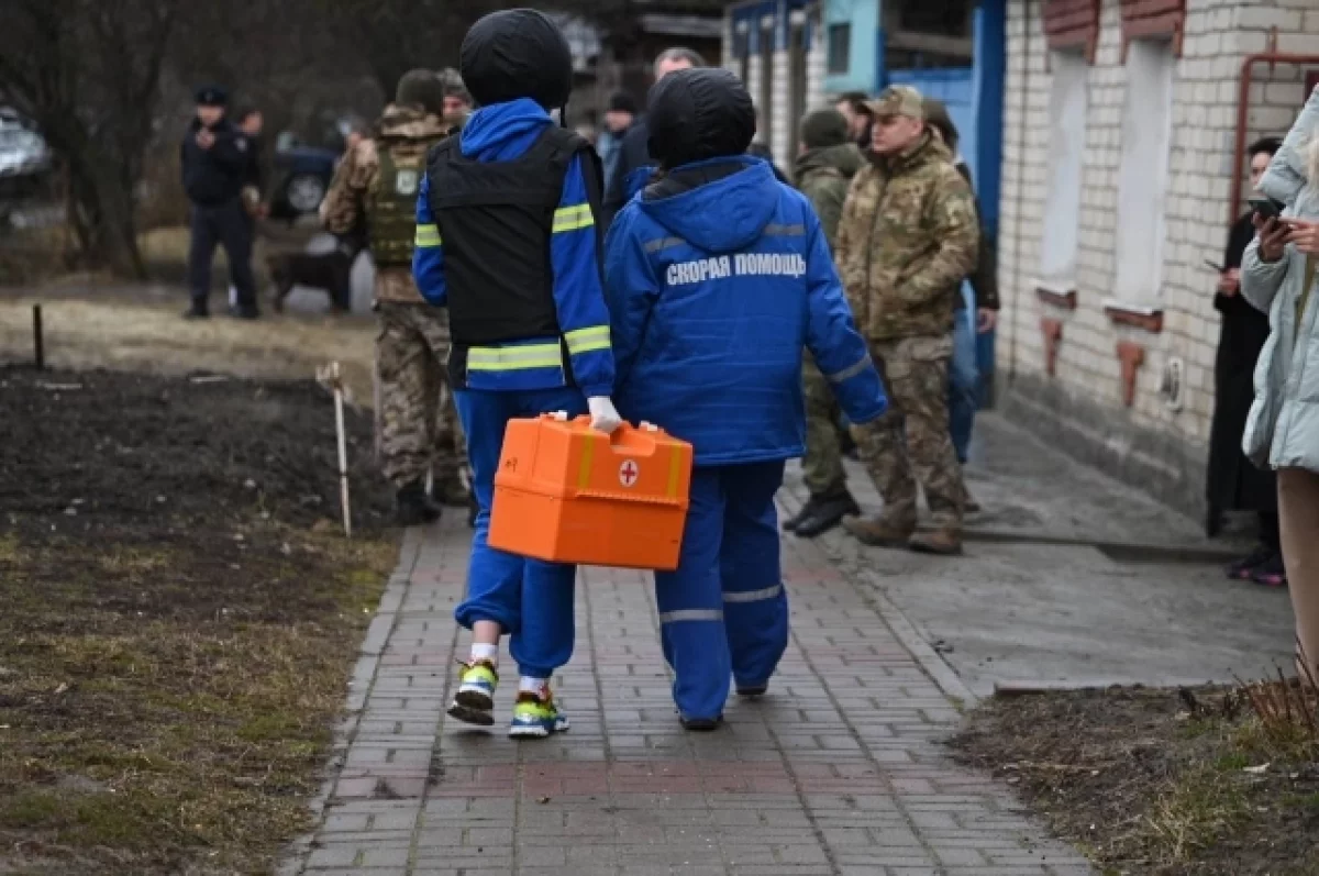 При обстреле окраины Шебекино пострадал белгородец0