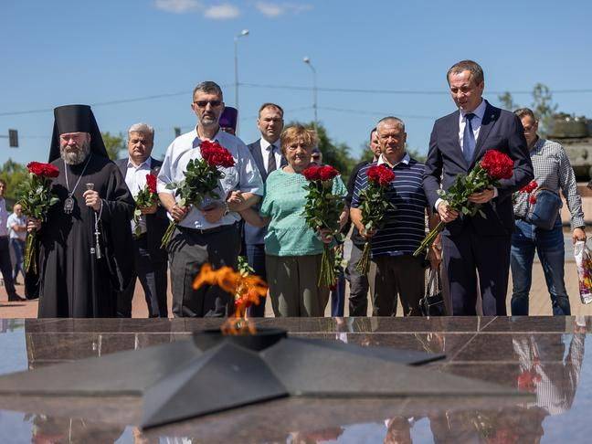 В Белгородской области перезахоронили останки 220 советских воинов