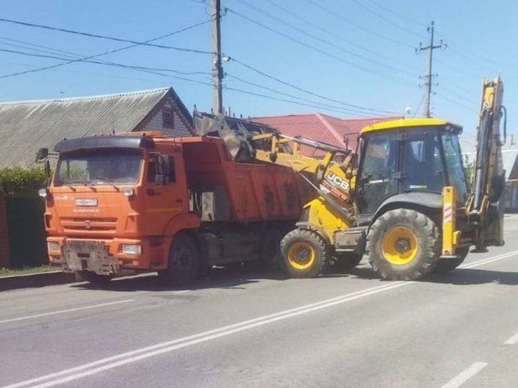 В Новом Осколе дорожники приступили к работам на улицах Кирова-Успенская